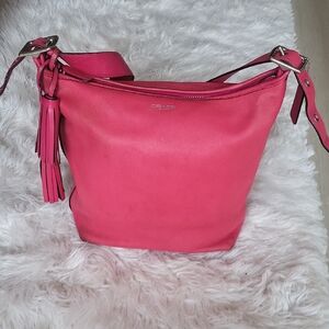 Coach Legacy Duffle Bag In Pink